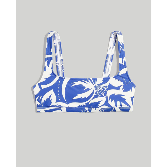 Madewell Second Wave Balconette Bikini Top in Tropicale Floral NWT - Picture 3 of 9